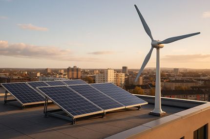 système hybride éolien et solaire