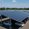 Installation d'ombrières de parking photovoltaïques
