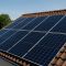 Installation des panneaux solaires en surimposition